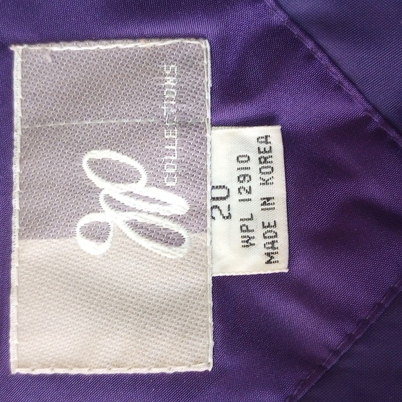 JP Collections, Size 20, Purple All Weather Lined Coat, Raincoat - Picture 4 of 6